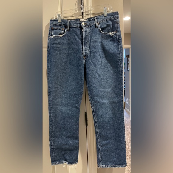 Agolde Riley High Rise Straight - Picture 6 of 6